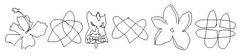 idea sketch
This shows the symbols I am looking for and I think what order I want them in.  But I want them integrated into one piece.  My biggest fear is them looking like a jumble of random images shoved together.  I'm thinking the knots in an iron and/or stone work would be cool and might help them integrate.  Wood look for the tiki.  Overall not sure if it needs color to work or it if would be good in black and grey (my initial preference).